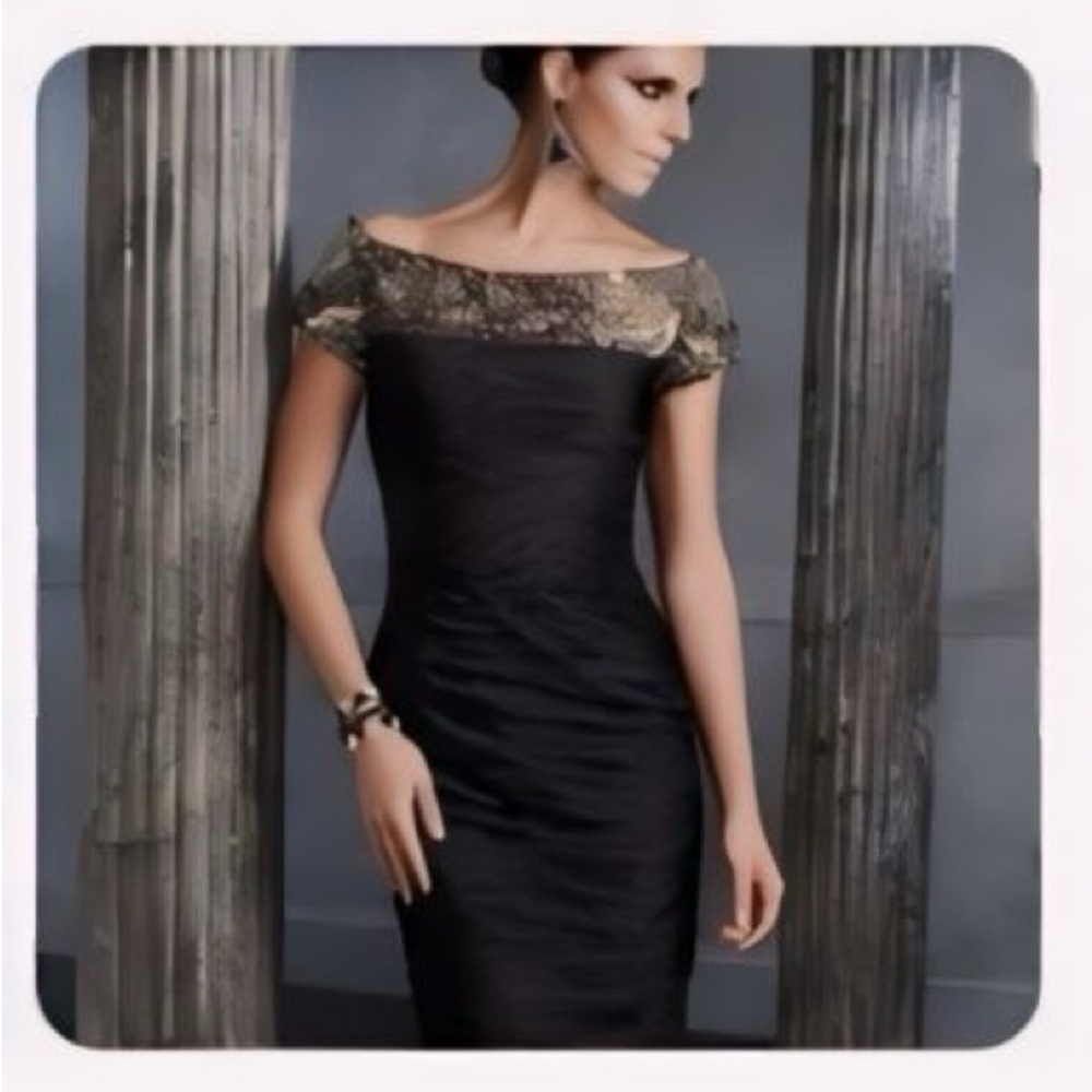 NWT Terani Couture off the shoulder dress. Style 13